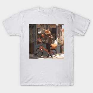 Sweet Ride: The Candy-Loving Fox T-Shirt